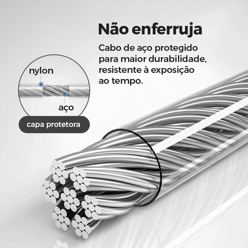 Box Varal Retrátil