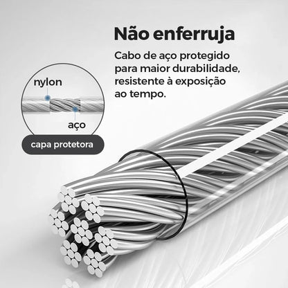 Box Varal Retrátil