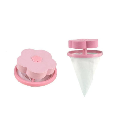 Infusor de chá em formato de flor rosa com filtro de malha reutilizável para cozinha