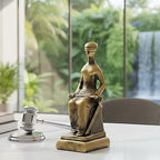 Estátua Decorativa da Justiça Artesanal - imagem 3