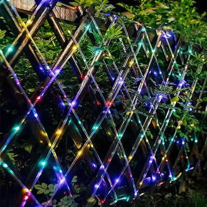 Pisca Pisca de Energia Solar Natalino Tubos de Led
