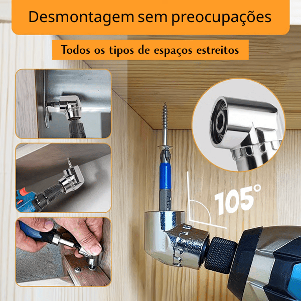 Adaptador de Broca de Ângulo Reto