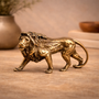Leão Decorativo em Cobre Vintage para Mesa e Escritório