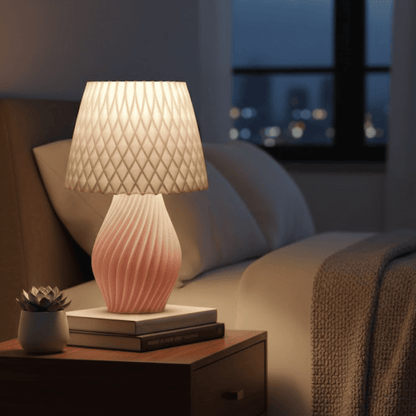 Abajur Espiral Bloom – Brivar Decor