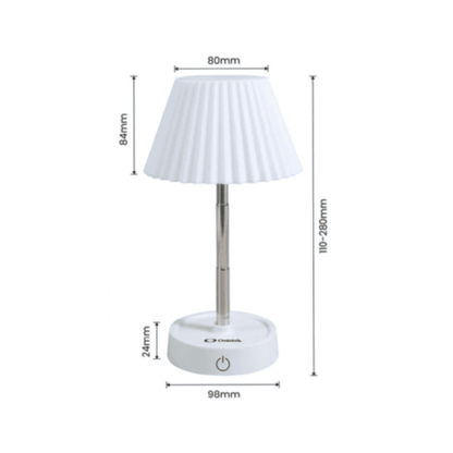 Abajur Flex Luxe LED Retrátil – Brivar Decor