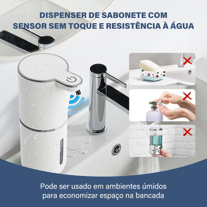 Dispensador Automático Espuma Luxe Touch – Brivar Decor