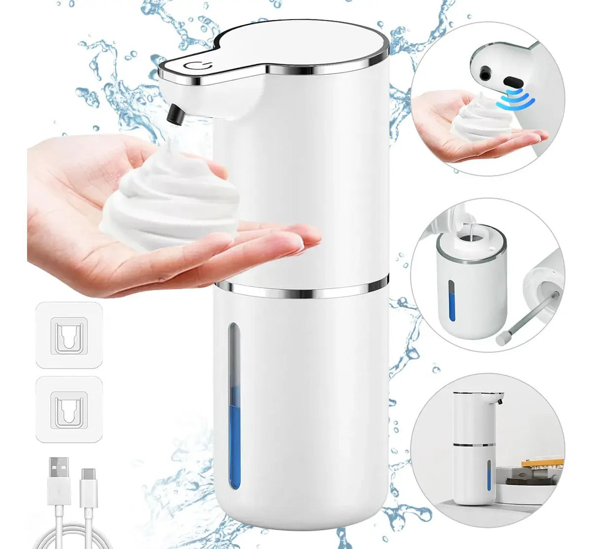 Dispensador Automático Espuma Luxe Touch – Brivar Decor