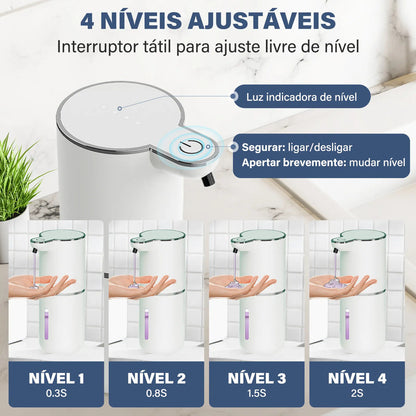 Dispensador Automático Espuma Luxe Touch – Brivar Decor
