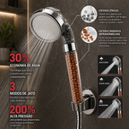 Ducha Alta Pressão com Filtro e Economia d'Água