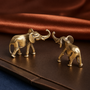 Elefante Decorativo em Bronze para Mesa e Aparador