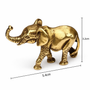 Elefante Decorativo em Bronze para Mesa e Aparador
