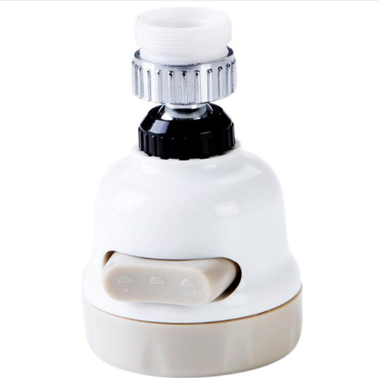 Adaptador regulador de fluxo de água para torneira branco com ajuste de spray