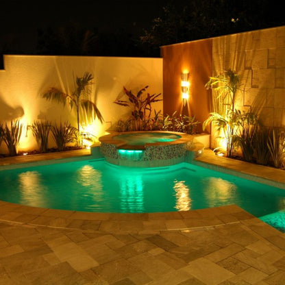 Kit Luminárias de Piscina RGB - Sem Fio Com Controle Remoto