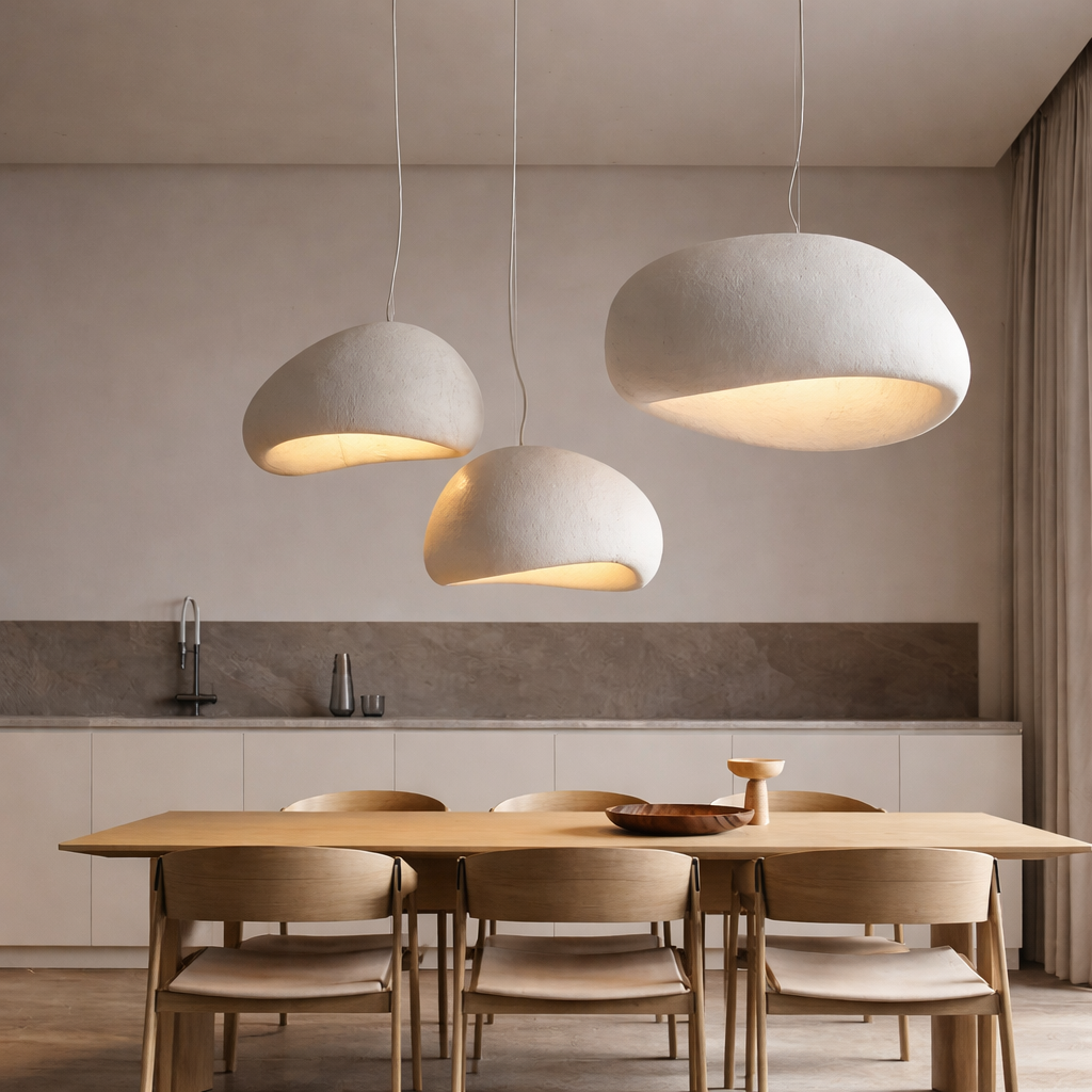Lustre LED Wabi-Sabi Moderno