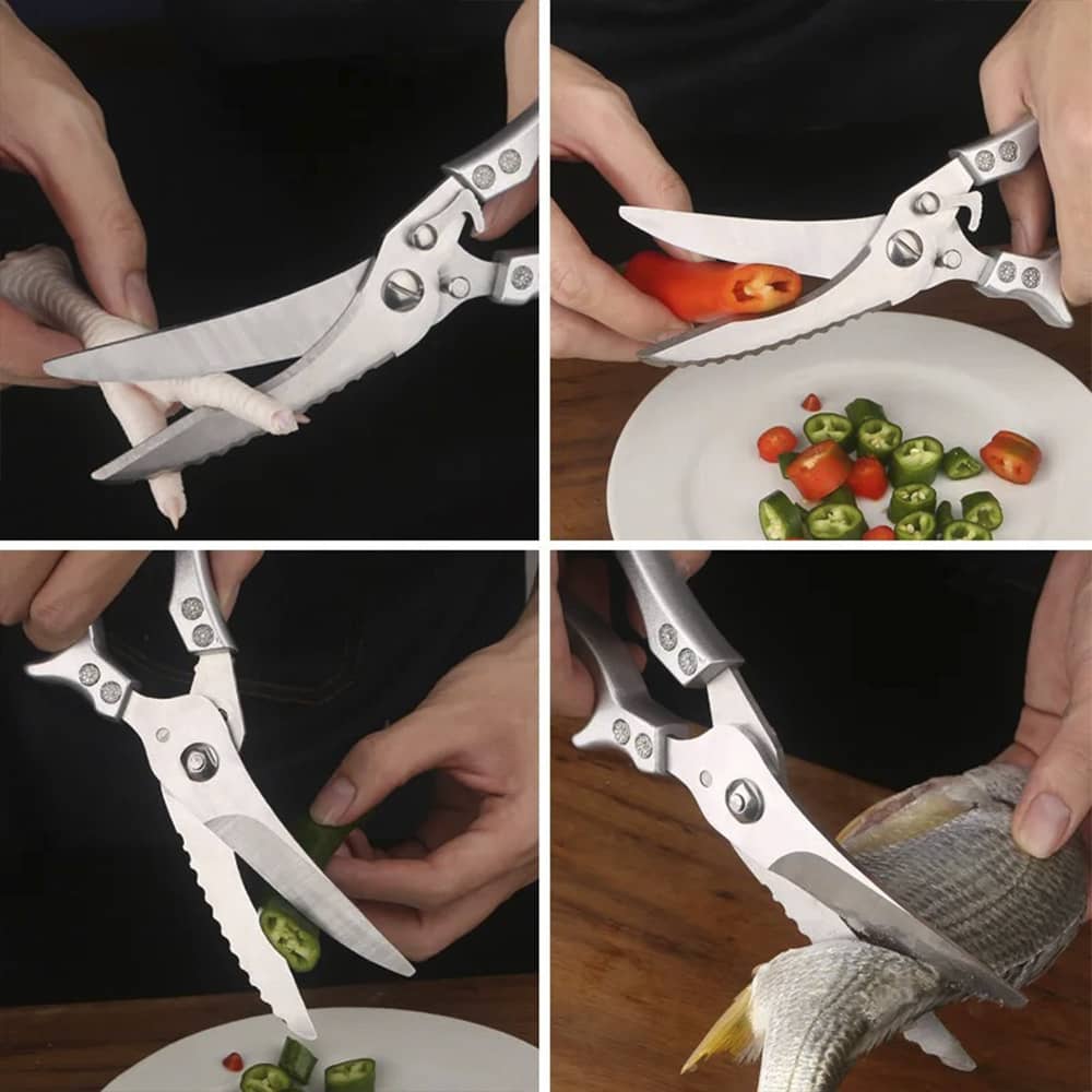 Tesoura Profissional Para Alimentos Aço Inox