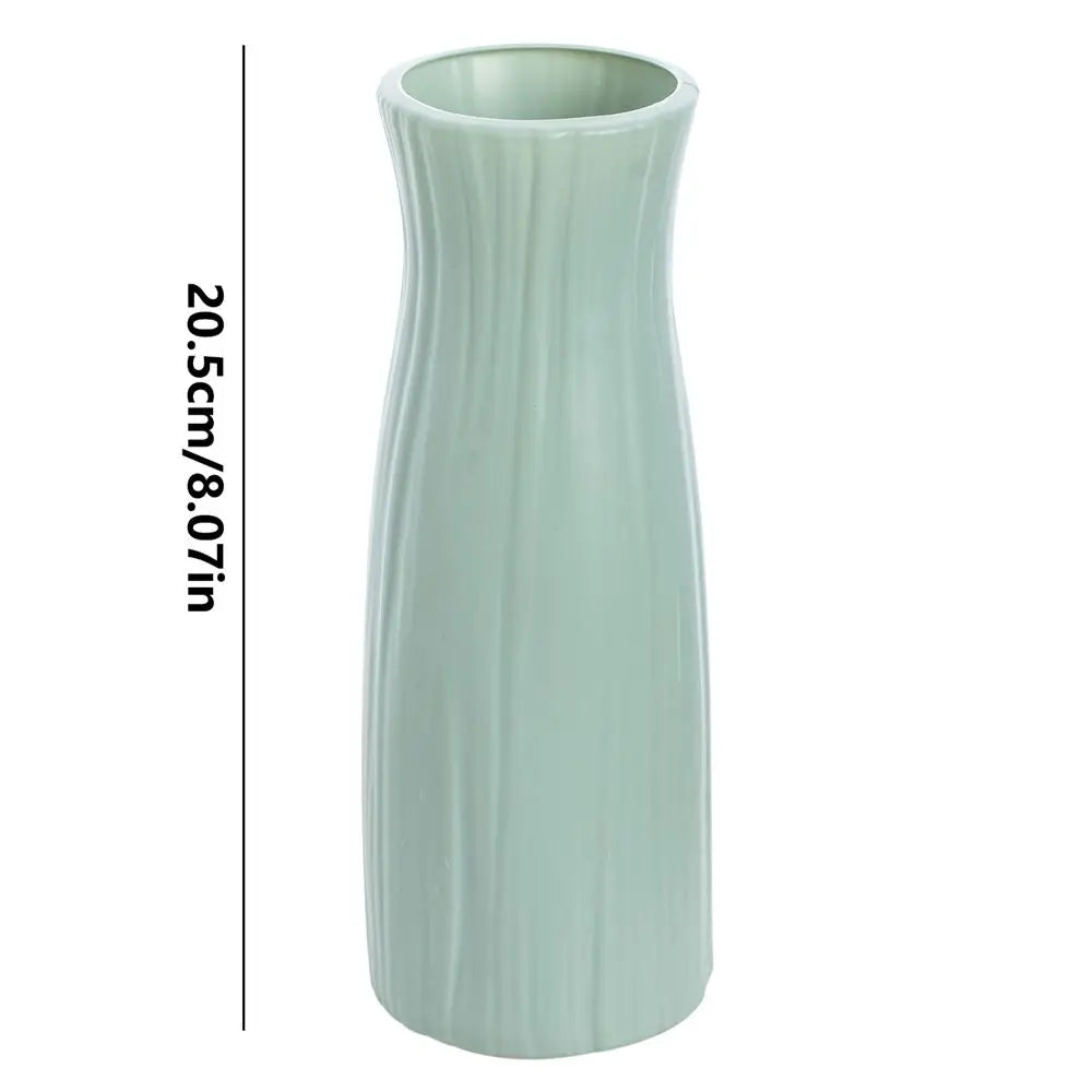 Vaso Decorativo com Efeito Cerâmica para Mesa e Sala