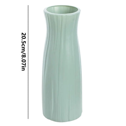 Vaso Decorativo com Efeito Cerâmica para Mesa e Sala