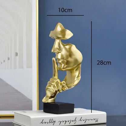 Escultura Decorativa Silence