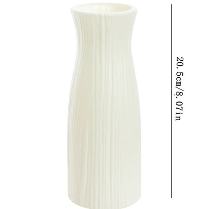 Vaso Decorativo com Efeito Cerâmica para Mesa e Sala