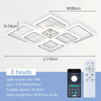 Lustre Nórdico Minimalista LED para Quarto e Sala