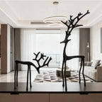Cervo Decorativo Estilo Europeu para Sala