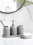 Kit Banheiro Granitt Luxe 5 Peças