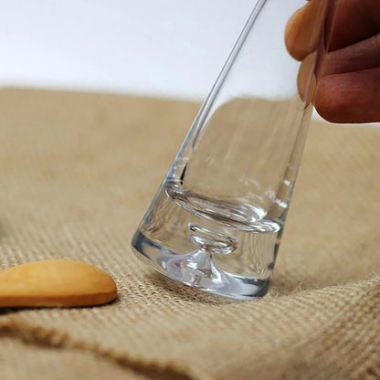 Vaso de Vidro Transparente para Hidroponia e Terrário