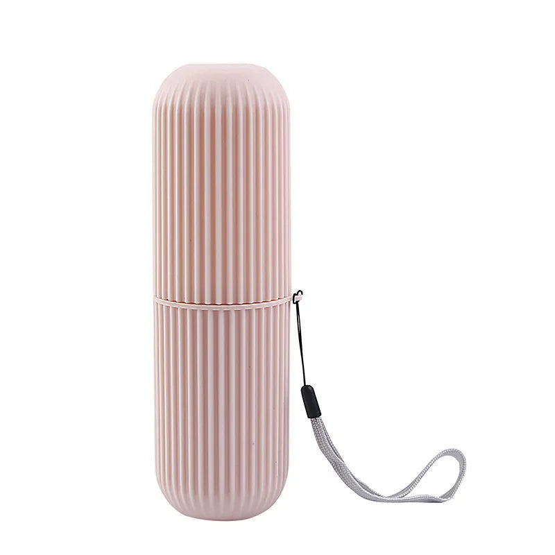 Porta-Escova de Dentes com Tampa para Viagem - Banheiro