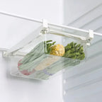 Organizador de Geladeira Deslizante para Frutas e Ovos