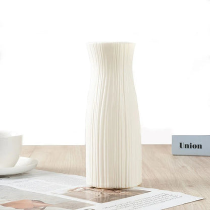 Vaso Decorativo com Efeito Cerâmica para Mesa e Sala