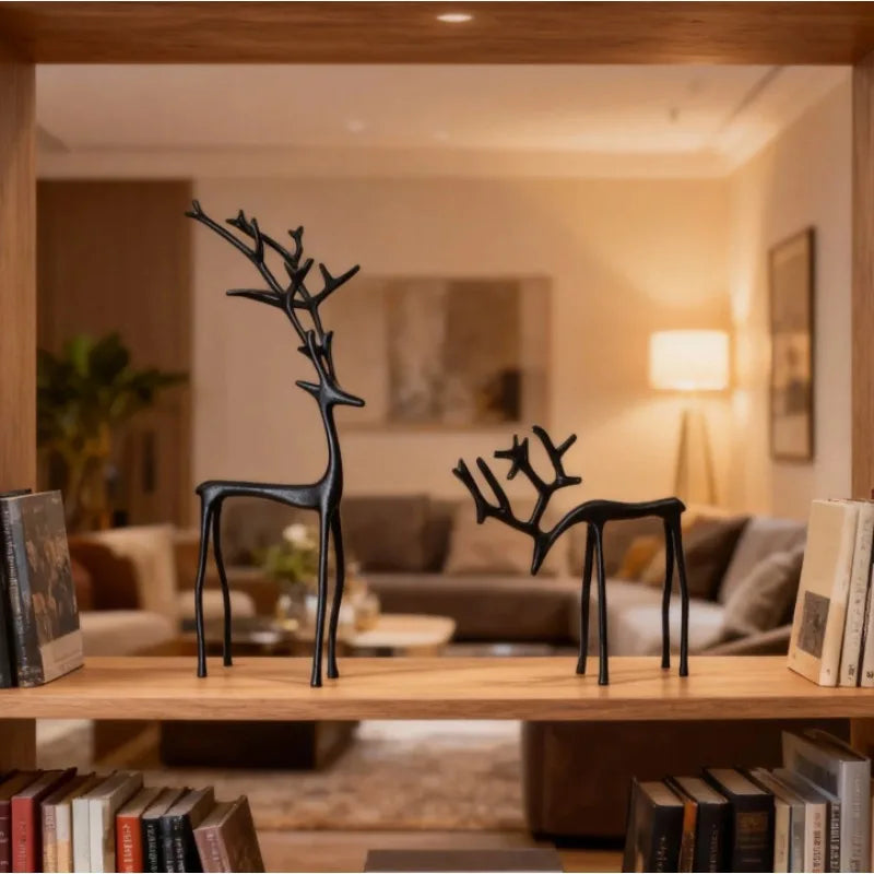 Cervo Decorativo Estilo Europeu para Sala
