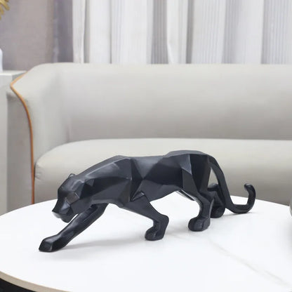 Pantera Decorativa em Resina