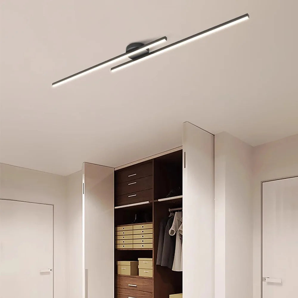 Plafon Linear LED em Alumínio