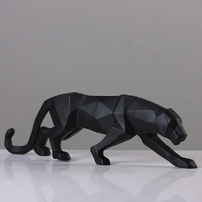 Pantera Decorativa em Resina