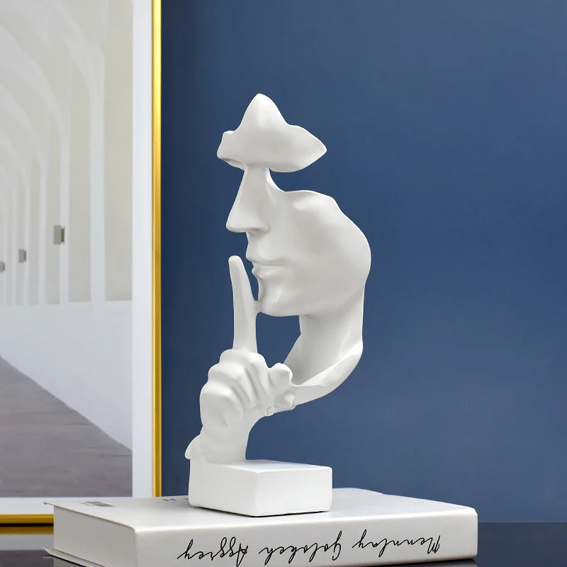 Escultura Decorativa Silence
