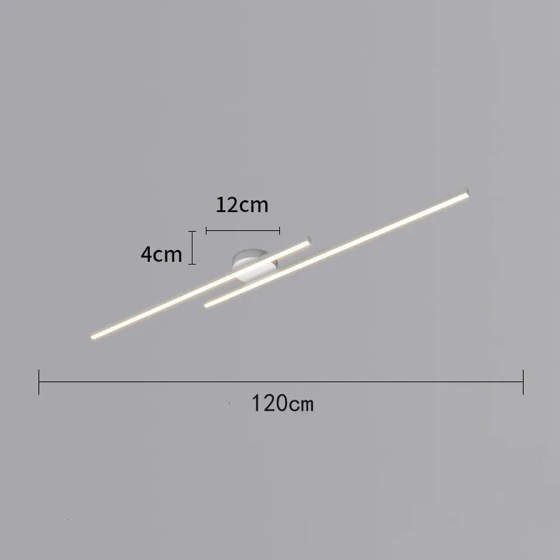 Plafon Linear LED em Alumínio