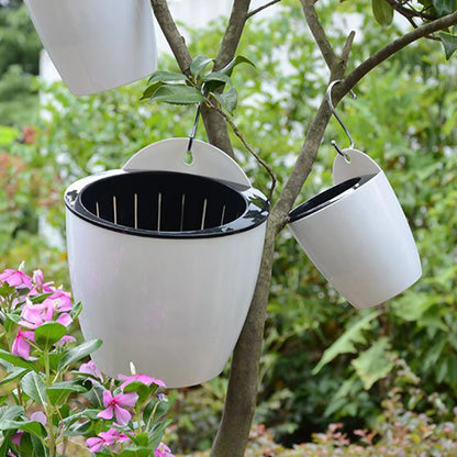 Vaso de Parede Autoirrigável para Plantas e Flores