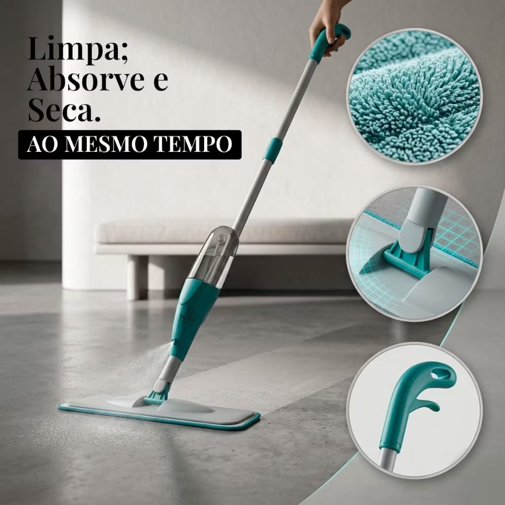 Mop Spray Mágico com Reservatório — Brivar Casa e Decor
