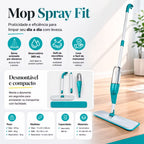 Mop Spray Mágico com Reservatório – Limpeza Rápida e Eficiente