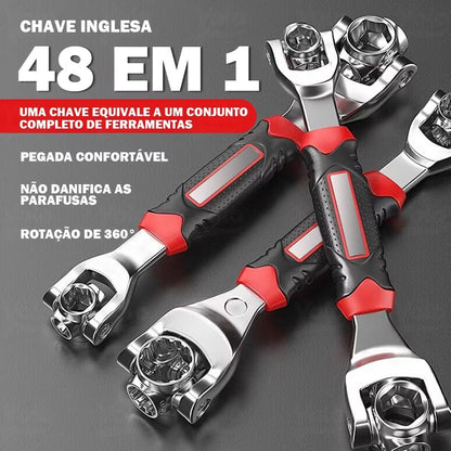 Chave Universal Multifuncional 48 em 1