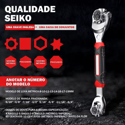Chave Universal Multifuncional 48 em 1