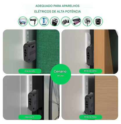 Adaptador de Tomada Flexível