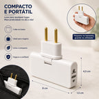 Adaptador de Tomada Flexível