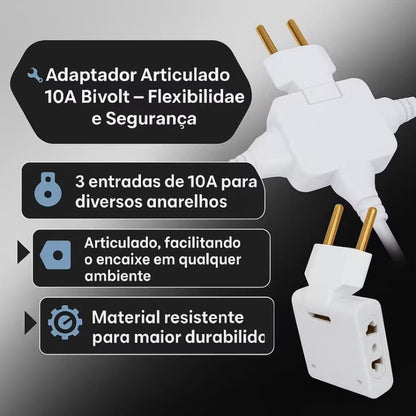 Adaptador de Tomada Flexível – Brivar Decor