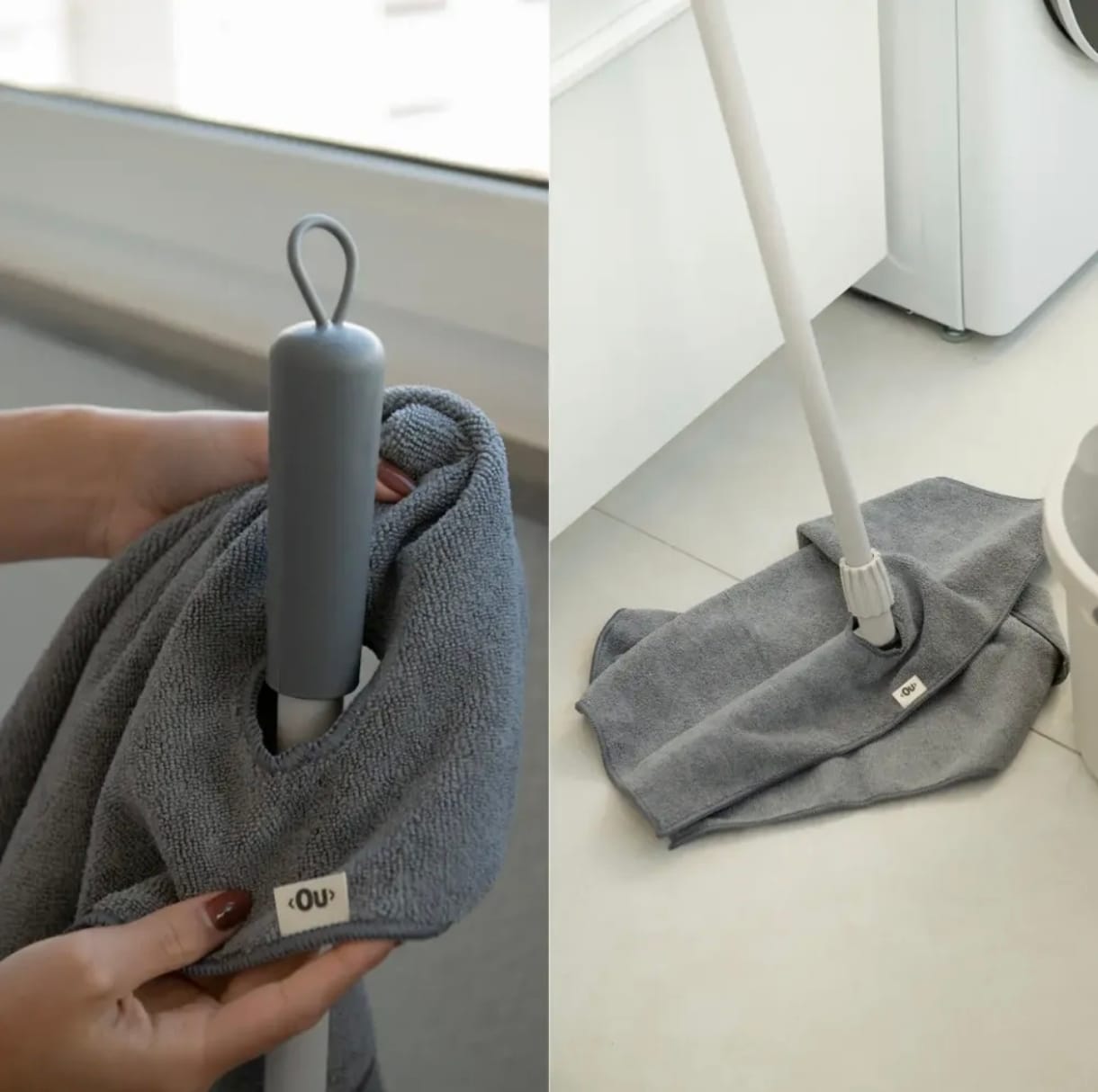 Pano de Chão Microfibra com Furo para Rodo – Compre 2 e Ganhe 1 Grátis