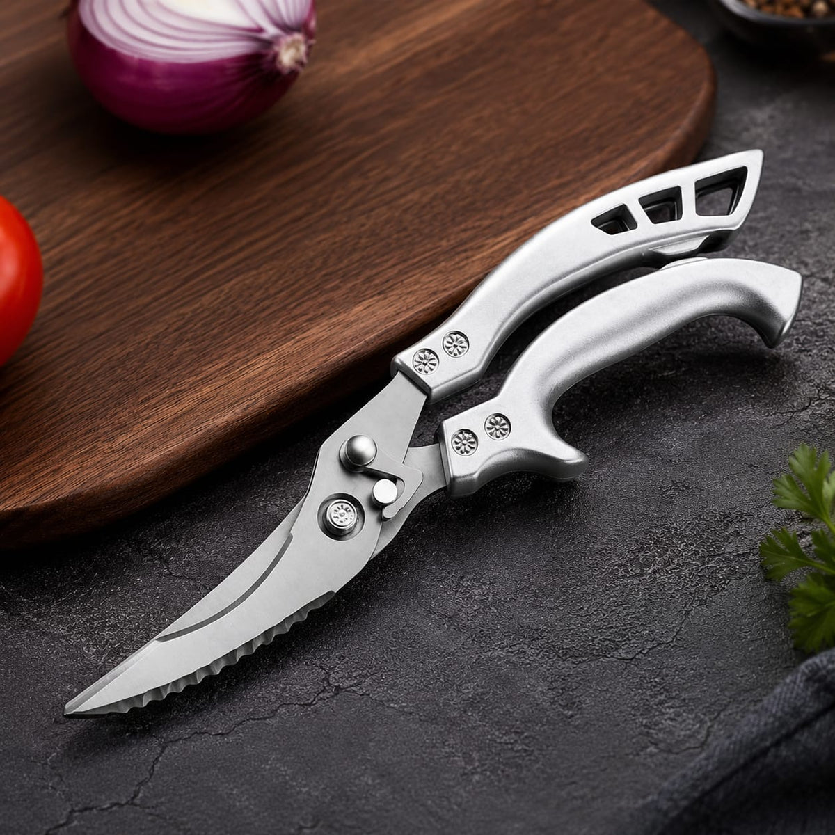 Tesoura Profissional Para Alimentos Aço Inox