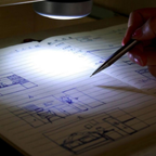 Kit Led Lâmpada Adesiva Sem Fio Touch Portátil