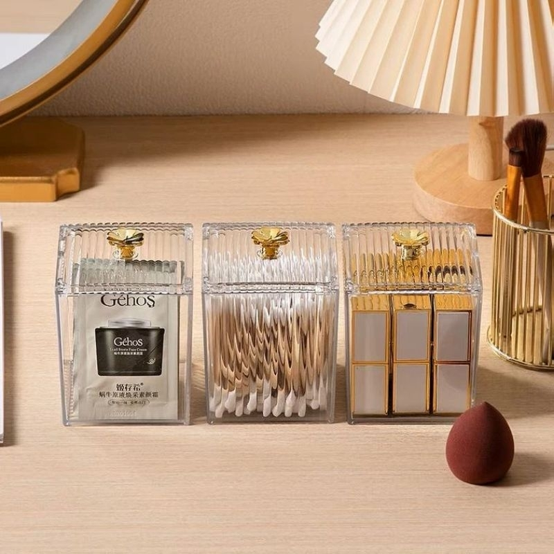 Organizador Algodão Cristal Luxe – Brivar Decor