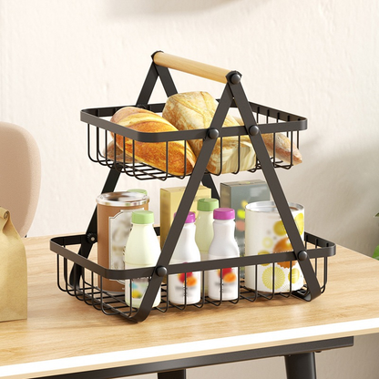 Fruteira De Mesa Multiuso Frutas Luxo Premium