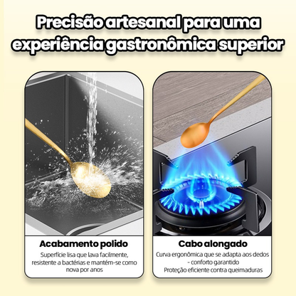 Kit 24 Jogo De Talheres Inoxidável